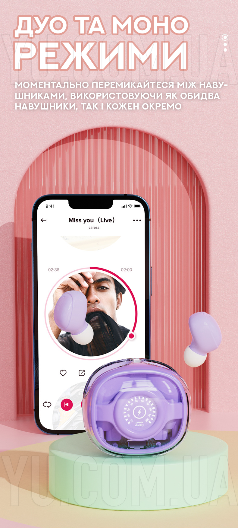 Бездротові навушники вкладки Bluetooth Headset M26 Бездротові навушники вкладки Bluetooth Headset M26